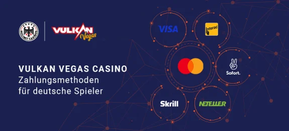 Vulkan VEgas Casino Payment Options