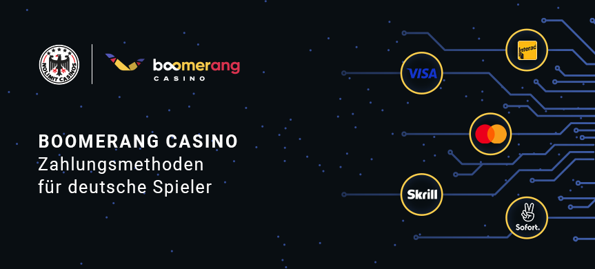 Boomerang Casino Payment Methods