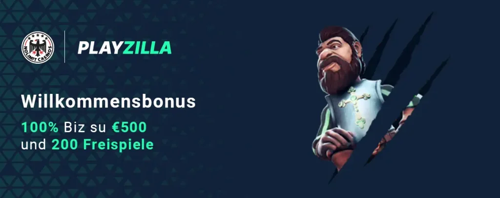 Playzilla Welcome Bonus