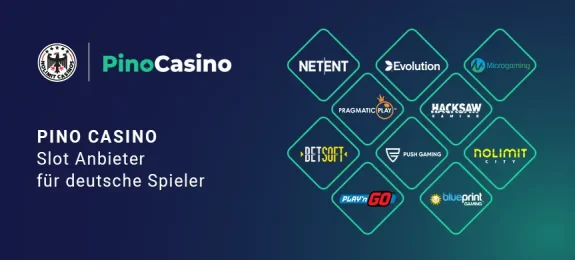 pino casino game providers