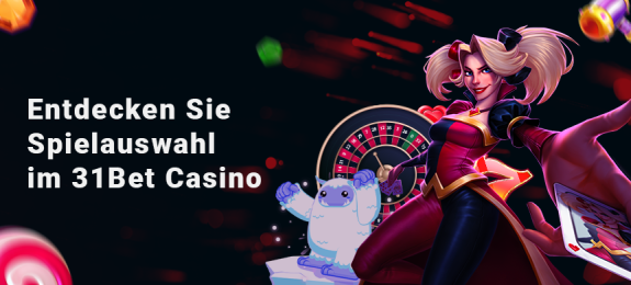 31Bet Casino Games