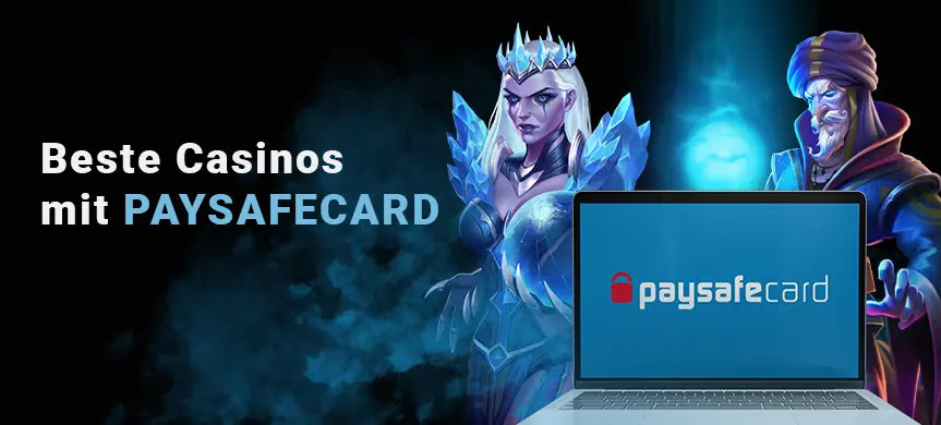 Online Casinos mit Paysafecard logo